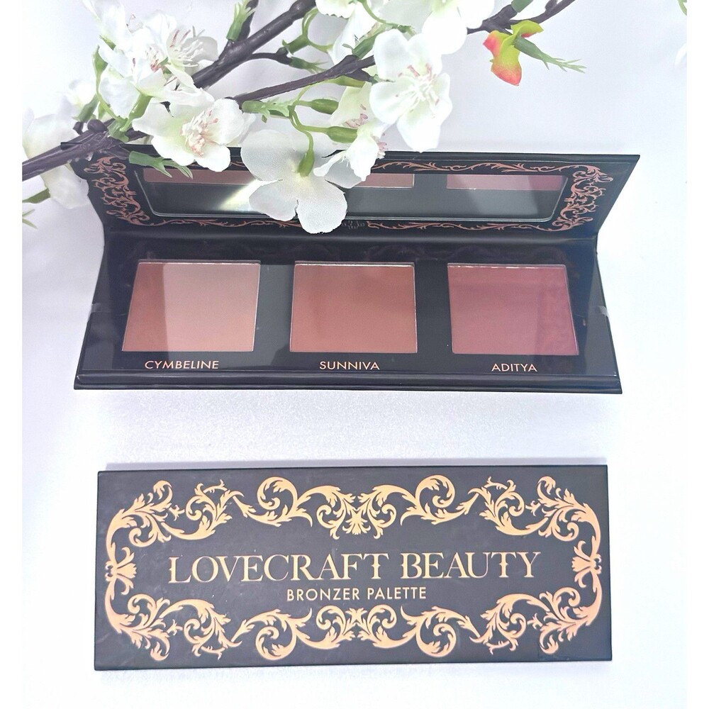 Lovecraft Beauty Bronzer Palette - 3 Shade Contour Trio Cymbeline Sunniva NIB
